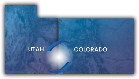 Map utah colorado